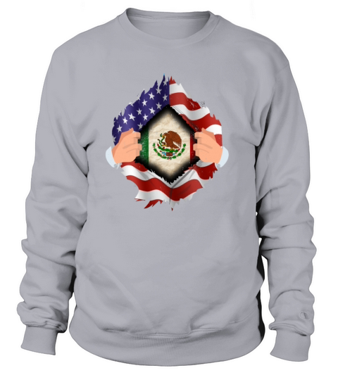 Mexican USA Flag Mexican Women's Sweatshirt