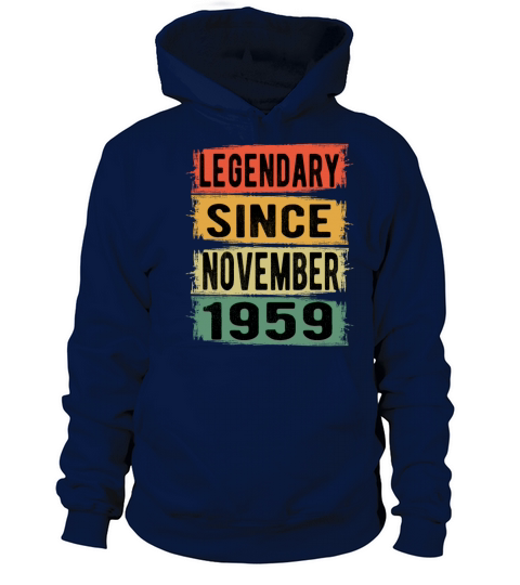 Birthday Gift November 1959 Men's Hoodie