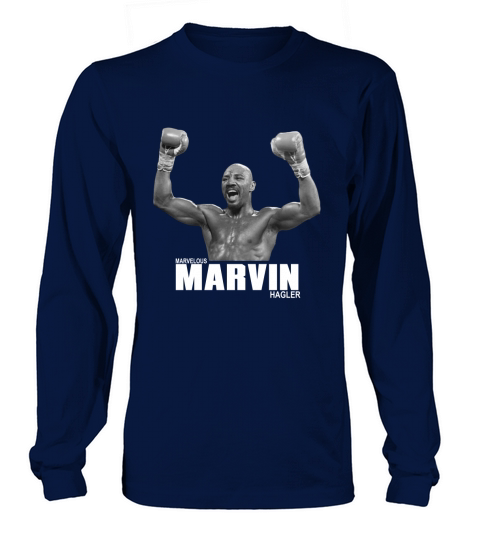 Marvin Hagler Long sleeved Unisex