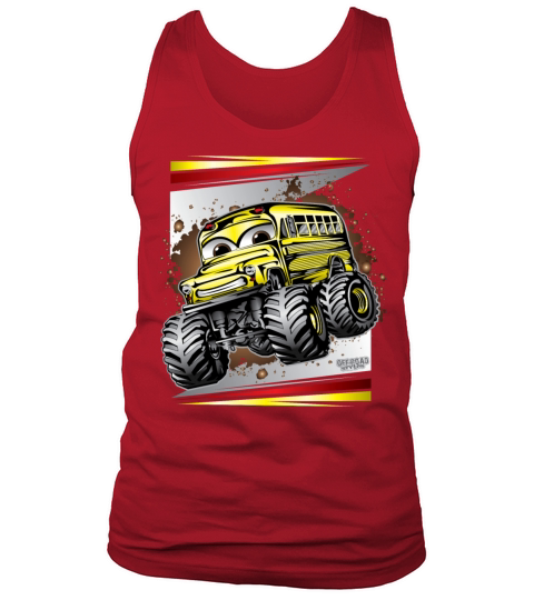 Cool Monster Bus Tank Top Unisex