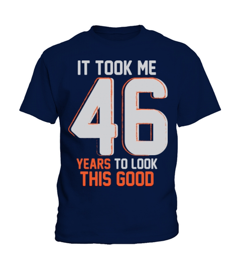 Funny 46th Birthday Pun Design Gift Ideas Kids T-Shirt