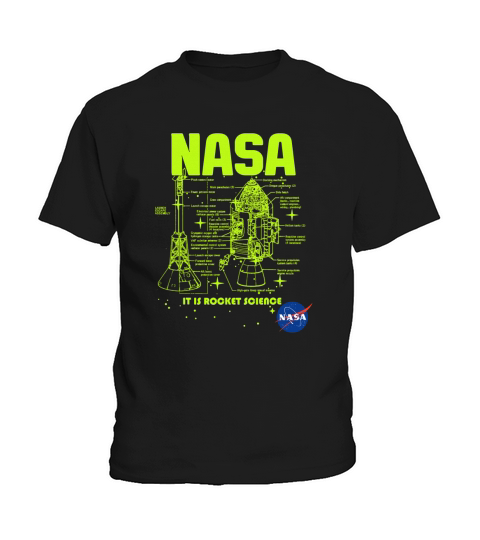 Nasa it is rocket soience Kids T-Shirt