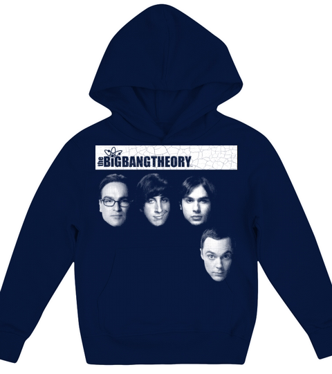 The Big Bang Theory Clever Heads Team Kids Hoodie