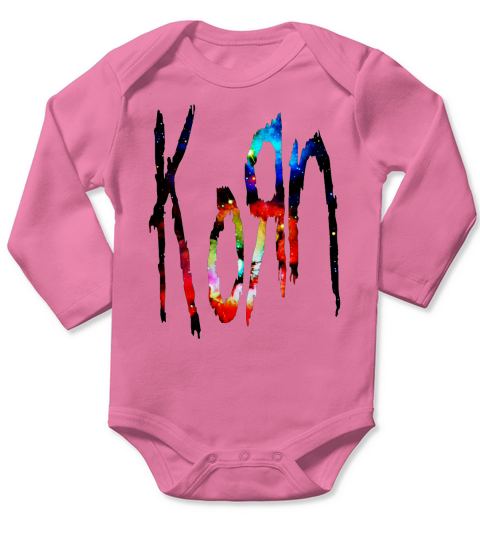 Korn Galaxy Nebula Long Sleeve Baby One-Piece