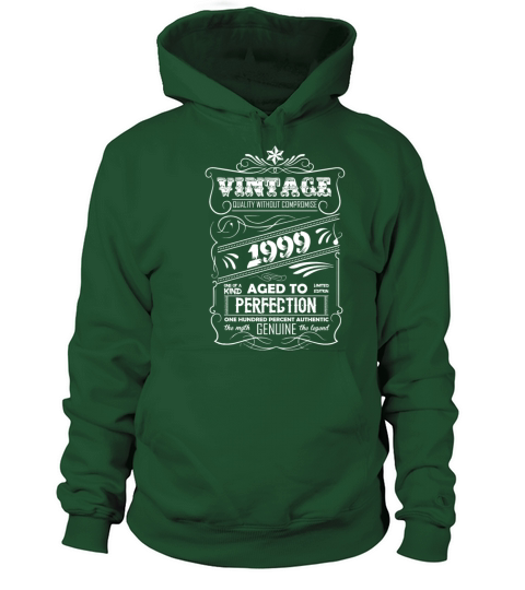 Vintage Aged To Perfection 1999 Men's Hoodie