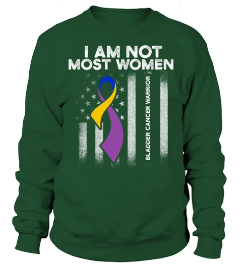 Bladder Cancer Survivor Most Women Warrior Fight Men's Sweatshirt