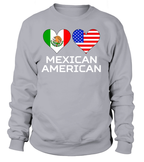 Mexican American Hearts Women's Sweatshirt