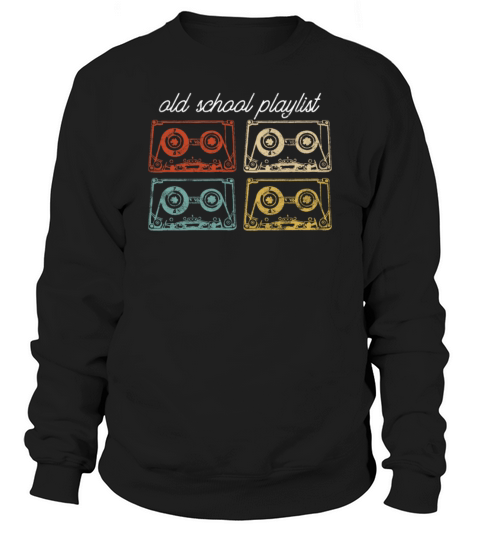 Vintage Retro Music Cassette Tapes Mixtape T-Shirt Men's Sweatshirt
