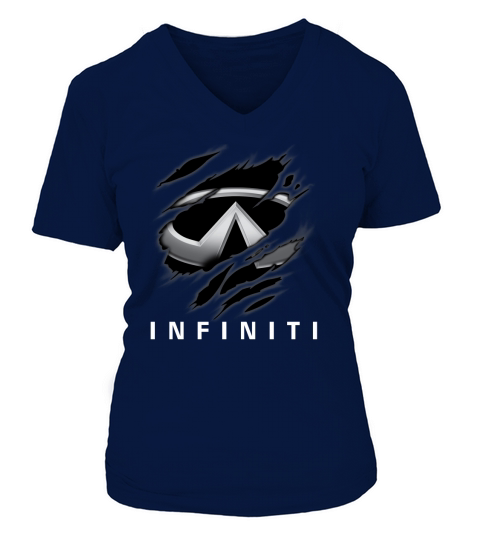 LIMITTED EDITION INFINITI V-neck T-Shirt Woman