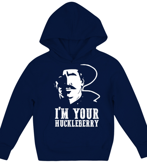 10955 IM Your Huckleberry Vintage Skull Guns For Kids Hoodie