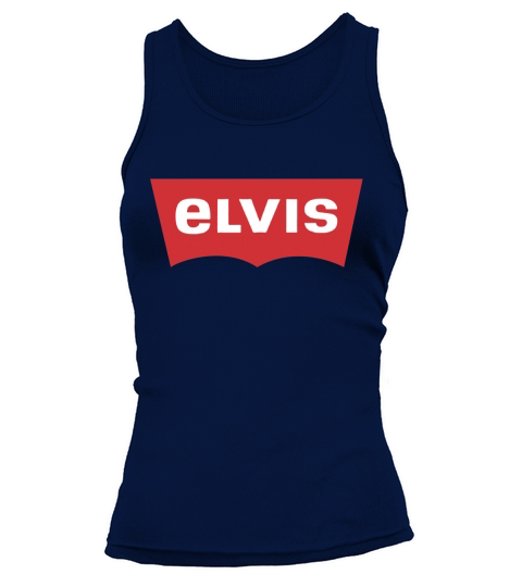 Elvis - Levis Style Logo TShirt Tank top Woman