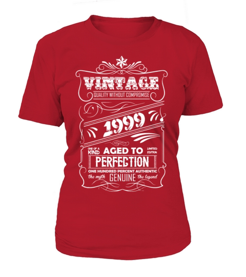Vintage Aged To Perfection 1999 Women's T-Shirt