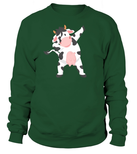 dabbing cow Women's Sweatshirt
