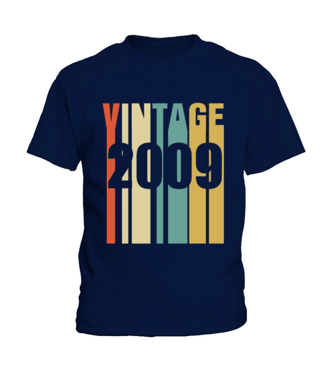 Vintage 2009 Retro Kids T-Shirt