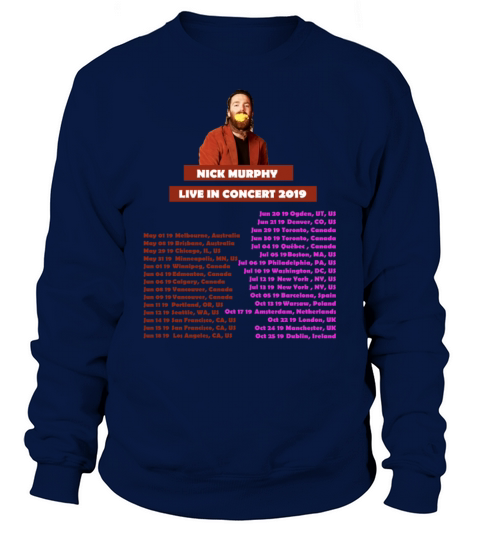 NICK MURPHY TOUR 2019 BACK Women's Sweatshirt