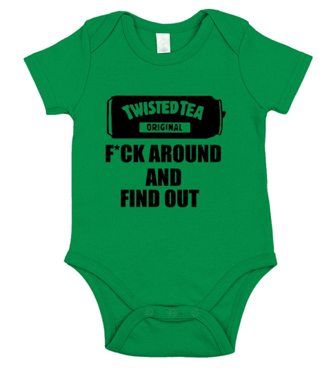 Twisted Tea Funny Short Sleeve Baby One-Piece