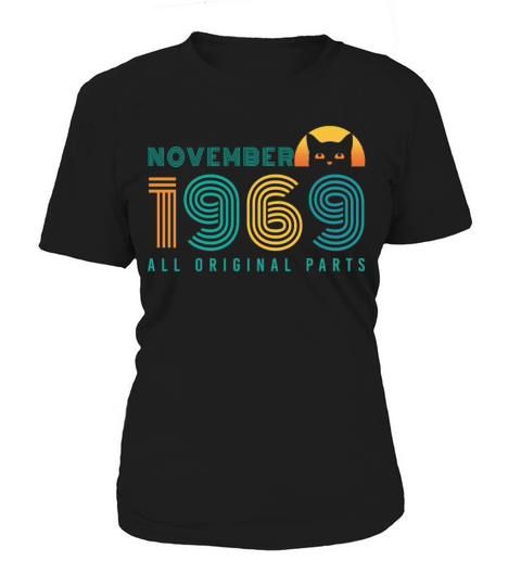 1969 November Vintage Cat Women's T-Shirt