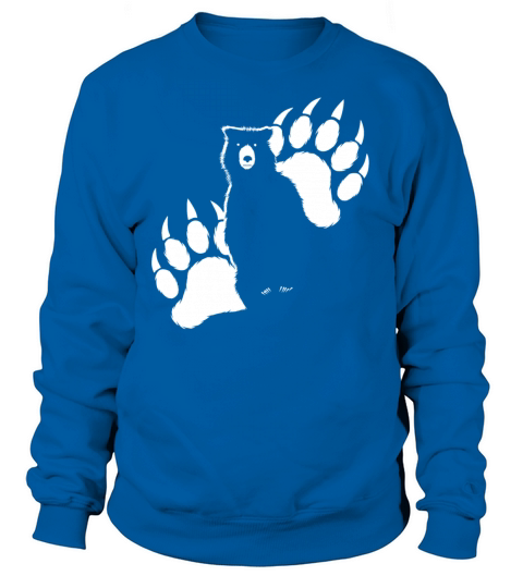 Grizzly bear silhouette Women's Sweatshirt