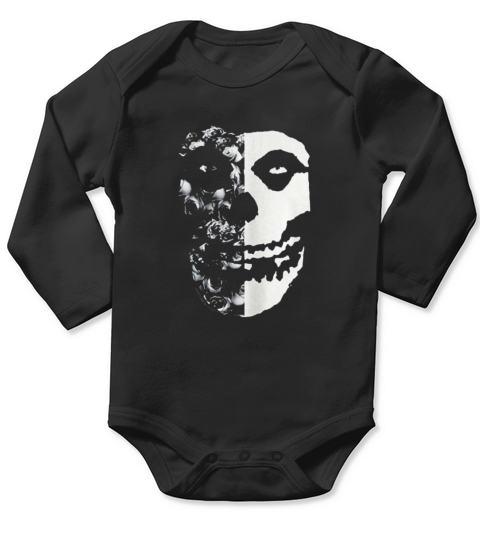 Misfits Long Sleeve Baby One-Piece