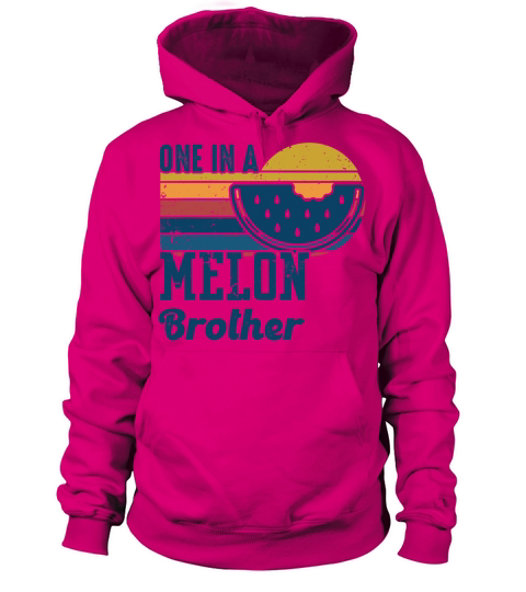 Family summer Watermelon Vintage One In A Melon Women's Hoodie