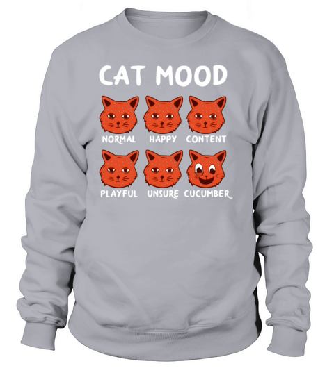 Humor Cat moods Women's Sweatshirt