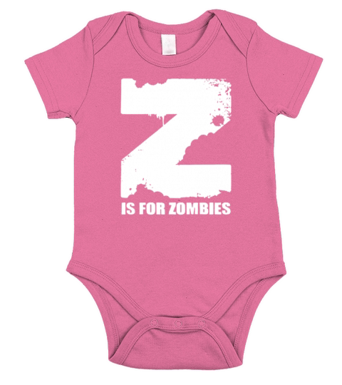 Is For Zombies Short Sleeve Baby One-Piece