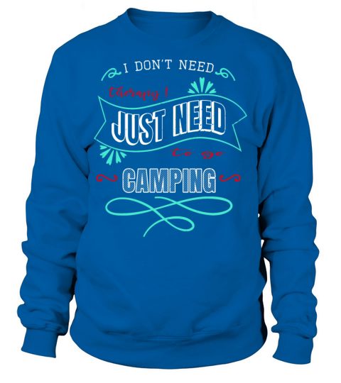 campground boy scouts camp hair advanture gift Men's Sweatshirt