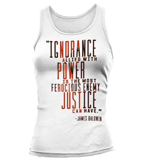 James Baldwin Quote Tank top Woman