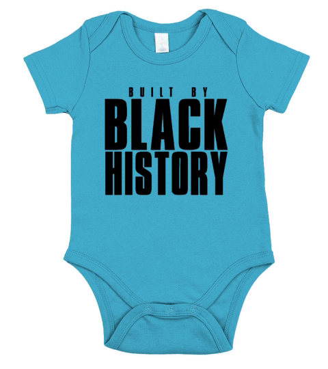 Built By Black History Short Sleeve Baby One-Piece