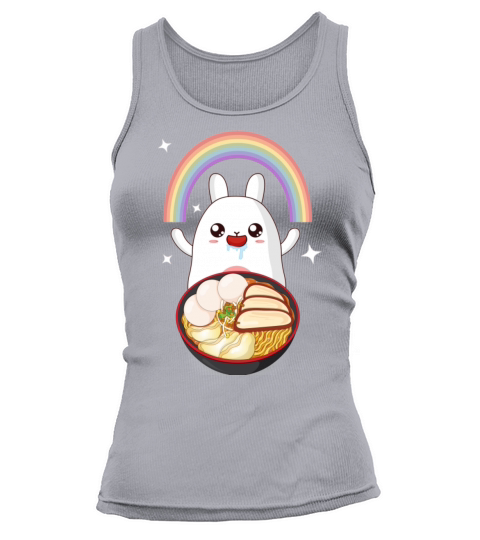 Hungry Sweet Ramen Anime Kawaii Bunny Women's Tank Top