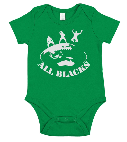 All Blacks Evolution T-Shirt Short Sleeve Baby One-Piece