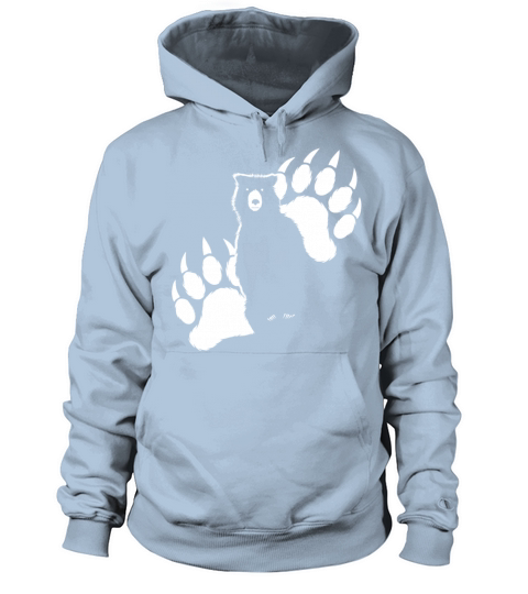 Grizzly bear silhouette Women's Hoodie