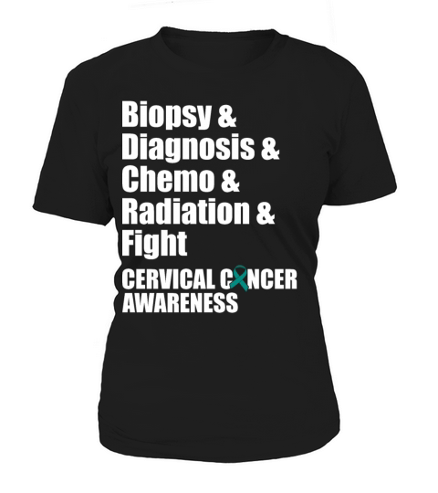 Cervical Cancer Survivor Chemo Cervix Warrior Women's T-Shirt