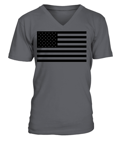 American Flag Men's V-Neck T-shirt
