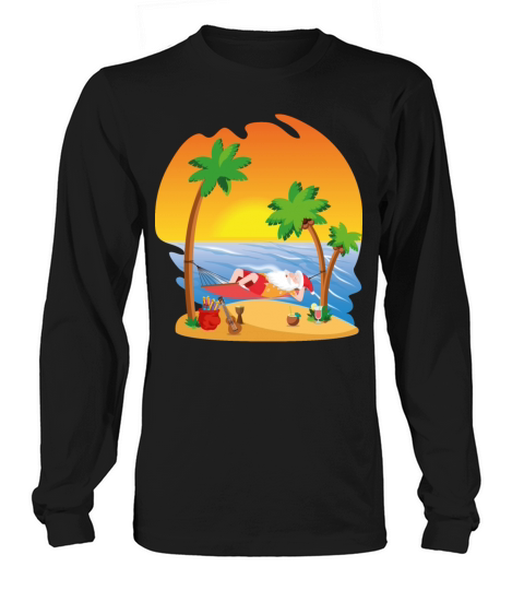 Mele Kalikimaka tropical christmas hawaii Men's Long Sleeve