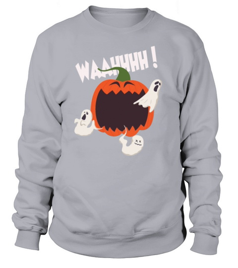 Halloween Pumpkin Ghosts Women's Sweatshirt