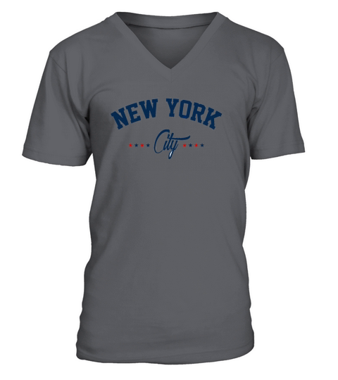 New York City Shirt Men's V-Neck T-shirt