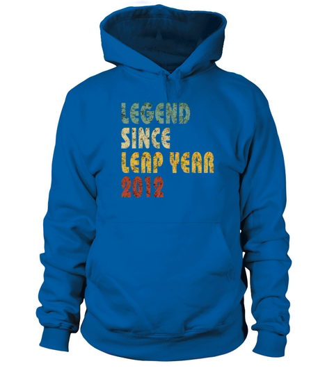 Retro Legend Since Leap Year 2012 Funny Birthday Women's Hoodie