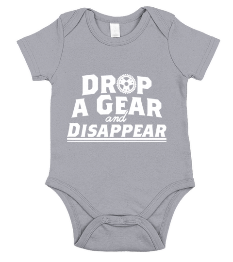 Drop A Gear and Disapear Racing Car Hot Rod Muscle Short Sleeve Baby One-Piece