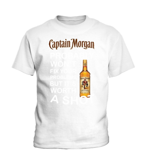 Captain Morgan probably wont fix your problems but Its worth a shot Kids T-Shirt