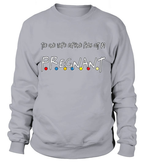 Baby Announcement Funny Pregnancy Reveal Gift Women's Sweatshirt
