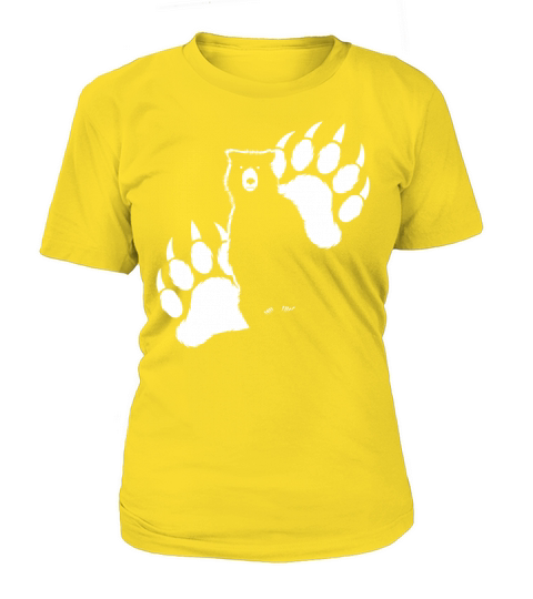 Grizzly bear silhouette Women's T-Shirt