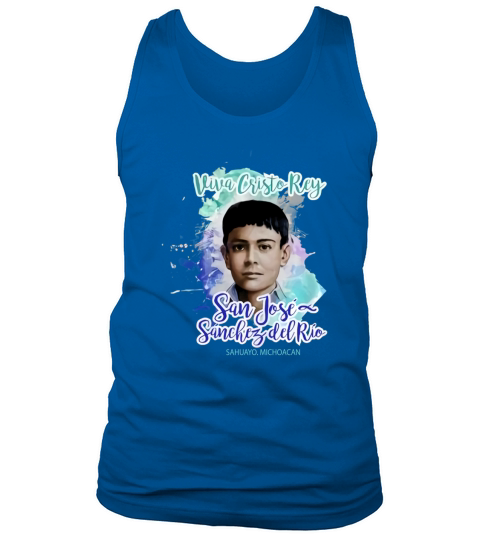 Playera San Jose Sanchez del Rio Rostro Tank Top Unisex