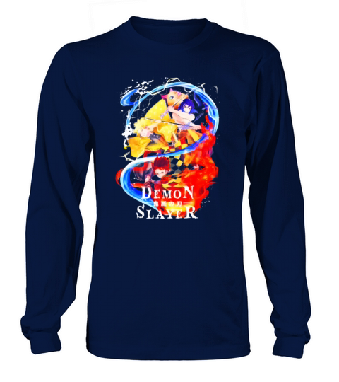 Slayer Demon Anime Graphic Men's Long Sleeve