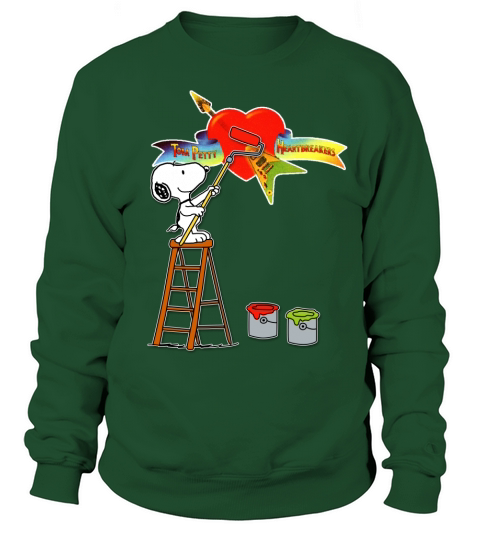 Snoopys Painting The picture- Tom Petty & the Heartbreakers Sweatshirt Unisex