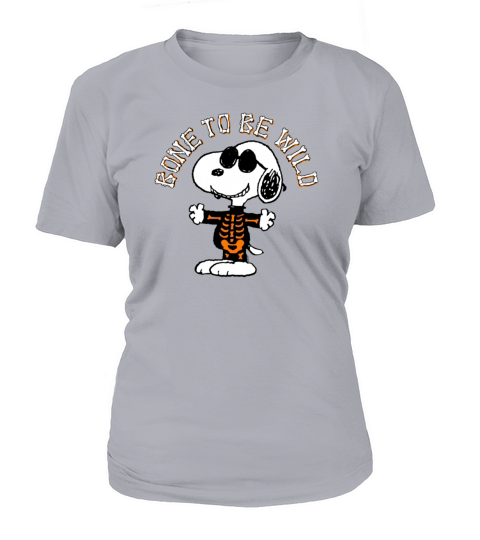 Peanuts Halloween Snoopy Bone 2 Be Wild Women's T-Shirt