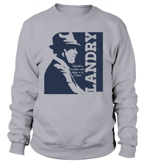Wishful Inking Football Vintage Head Legendary Coach Tom Landry Women's Sweatshirt