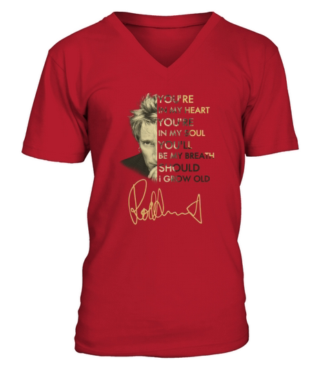 Rod Stewart You’re In My Heart You’re In My Soul You’ll Be My Breath Signature shirt V-Neck T-shirt