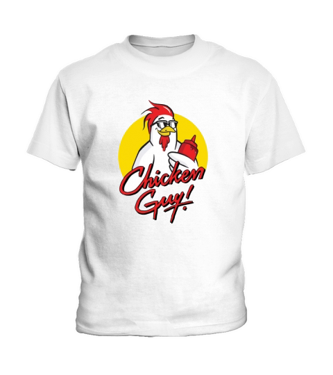 funny Chicken Guy Kids T-Shirt