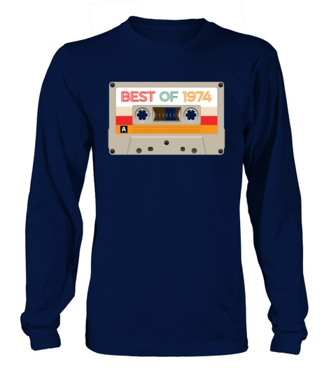 Vintage Cassette Tape Shirt Birthday Gifts Retro Men's Long Sleeve